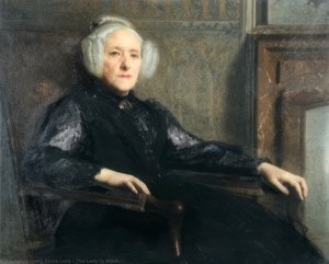 The Lady In Black — Emile Levy