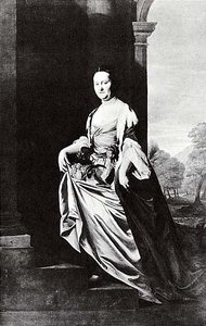 Mrs. Jeremiah Lee (martha Swett), (painting) — John Singleton Copley