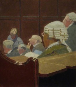 Court Scene — Malcolm Drummond