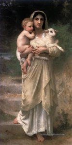 Le Jeune Bergere 1897 — William-adolphe Bouguereau