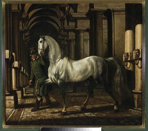 Stable Boy Leading A Horse — Бернардо Беллотто