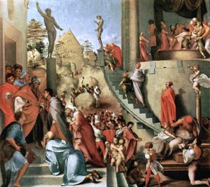 Joseph With Jacob In Egypt — Jacopo Carucci