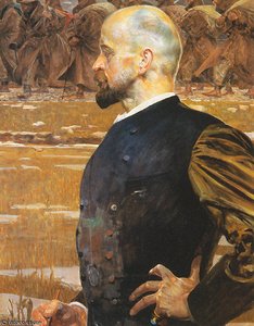 The Tribute Money (right) — Jacek Malczewski