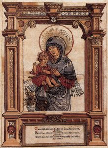 The Beautiful Virgin Of Regensburg — Albrecht Altdorfer, Early Renaissance