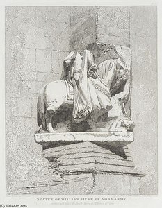 Statue Of William, Duke Of Normandy — John Sell Cotman