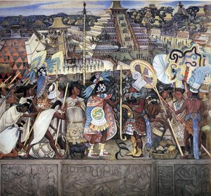 Totonac Civilization — Diego Rivera