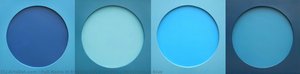 Structures in blue