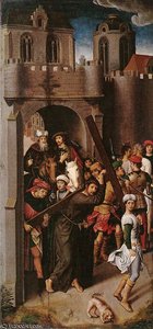 Copies Of Lost Works - Carrying The Cross — Memling, Hans