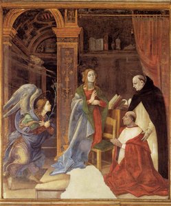 Annunciation — Filippino Lippi, High Renaissance