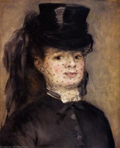 Madame Darras As An Horsewoman — Pierre-auguste Renoir, Impressionism
