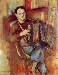 Portrait Of Pierre Macorlan — Julius Mordecai Pincas