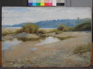 Paysage De Loire — Édouard Debat-ponsan