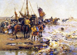 Dutch Scene — Mathias Joseph Alten