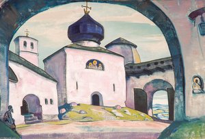 Old Pskov — Nicholas Roerich