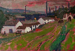 Industrial Scene — Agnes Beverley Burton