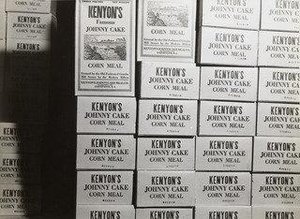 Boxes Of Kenyon's Jonny Cake Cornmeal Awaiting Shipment, Usquepaugh, Rhode Island — Jack Delano