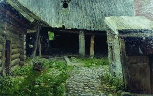Old Yard. Plyos. — Isaak Ilyich Levitan