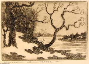 Winter On The Potomac — Benson B Moore