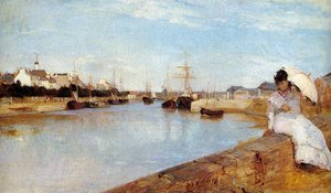 El Puerto De Lorient — Berthe Morisot