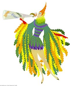 Parrot, Paradise — Erté