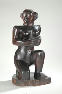 Kneeling Figure — Barbara Hepworth, Modernism