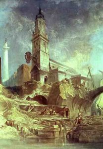 Demolishing Old London Bridge — James Holland