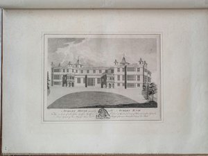 Page forty four of the Audley End Scrapbook