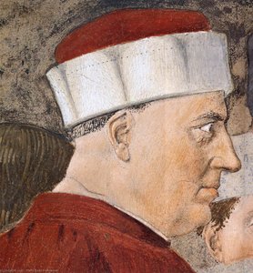 2b. Begegnung Zwischen König Salomon Und Der Königin Von Saba — Piero Della Francesca, Renaissance