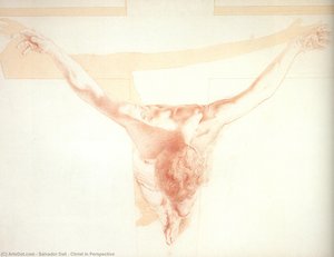 Christ In Perspective — Salvador Dalí