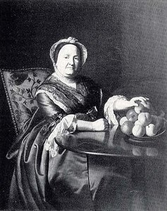Mrs. Ezekiel Goldthwait (elizabeth Lewis), (painting) — John Singleton Copley