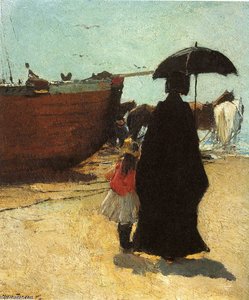 Aan Het Strand — Wilhelmus Hendrikus Petrus Johannes Zwart