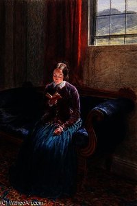 A Lady Reading, called Mrs William Hunt, c.1835
