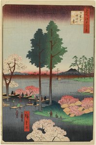 15. Suwa Bluff In Nippori — Ando Hiroshige
