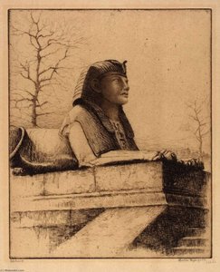 Sphinx, Thames, London — Bertha Evelyn Jaques