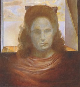 Portrait Of Gala (gala Against The Light) — Salvador Dalí, Surrealism