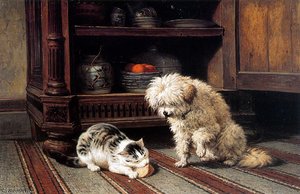 Two Cheese Lovers Sun — Henriette Ronner Knip