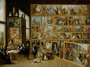 Archduke Leopold William In His Gallery At Brussels — David Teniers The Younger