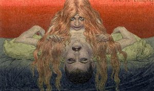 Chrysis Taking A Lover — Carlos Schwabe