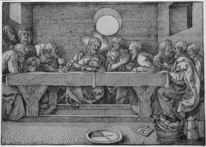 Das Abendmahl, Berlin Smpk — Albrecht Dürer