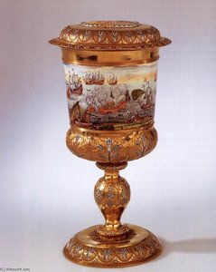 Covered goblet