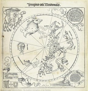 Die Südliche Hemisphäre Des Himmels — Albrecht Dürer