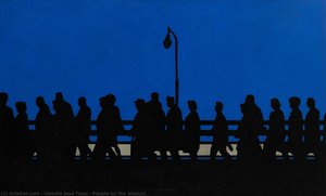 People On The Viaduct — Claudio José Tozzi