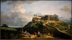 The Fortress Of Königstein — Bernardo Bellotto