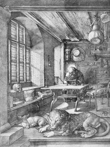 St Jerome In His Study — Albreht Direr, Northern Renaissance