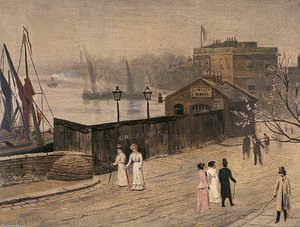 Lindsey Wharf, Chelsea, London — Walter Greaves