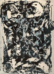 Marrón Y Plata — Paul Jackson Pollock, Abstract Expressionism