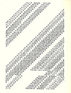 From Map Of Poetry — Carl Andre