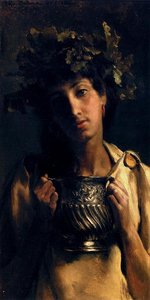 A Prize For The Artists' Corp (wine) — Lourens Alma Tadema