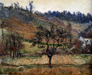 The Valley Of Falaise — Claude Monet, Impressionist Painting
