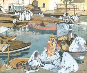 Harbor Scene, Algiers